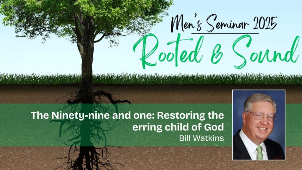 The Ninety-nine and one: Restoring the erring child of God