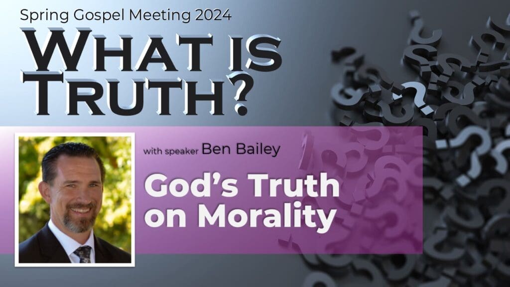 God’s Truth on Morality